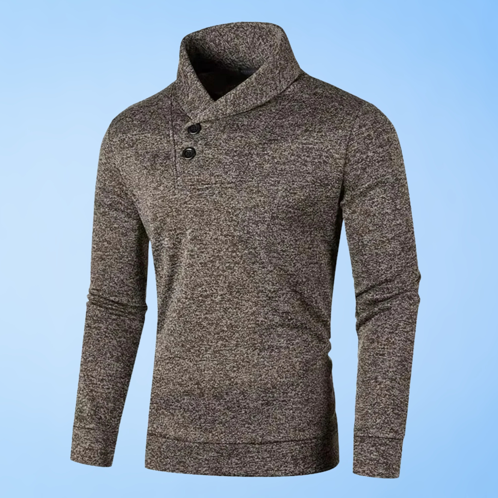 Nils | Pullover mit Schalkragen