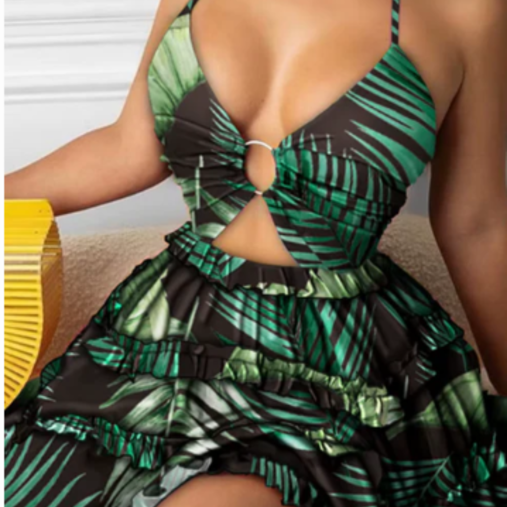 Malika - Sommerkleid mit Cut-Out