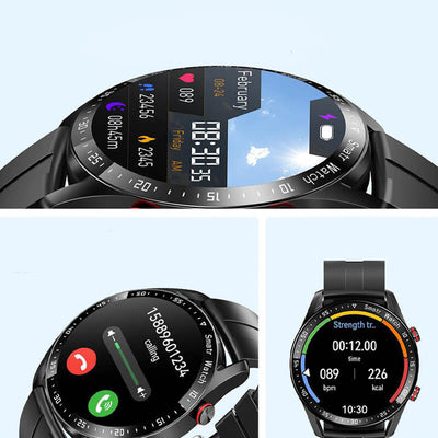 Multifunktionale Smartwatch mit Blutzuckermessung & NFC