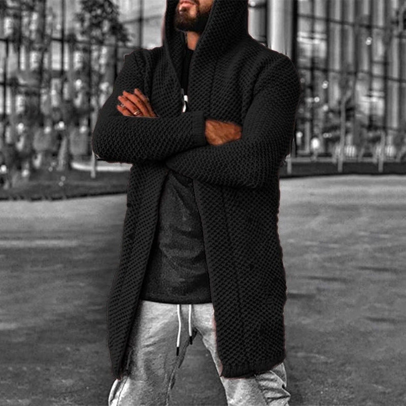 Strickjacke mit Kapuze für Männer
