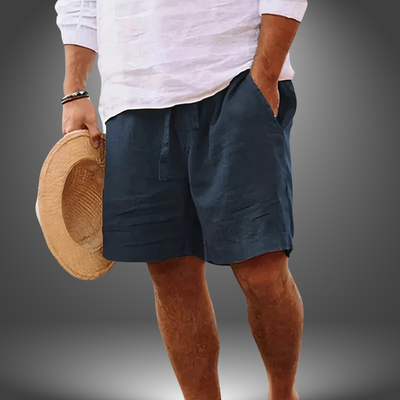 Waldemar™ | Handgefertigte Leinenshorts