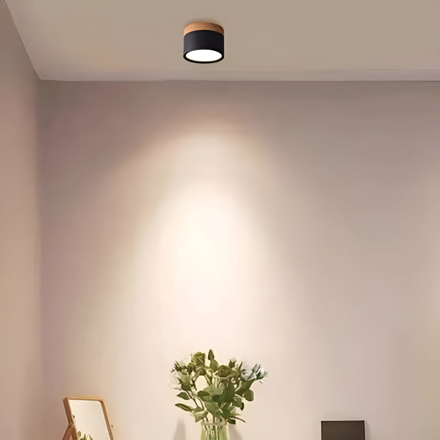 WoodTone Light - Modernes LED-Downlight für die Decke