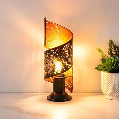 GlowCharm Light - Moderne Metall LED-Tischleuchte