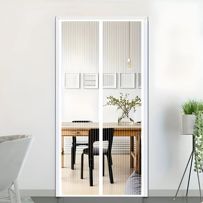 BreezeGuard Magnetisches Fliegengitter Tür – Selbstschließendes Magnetisches Fliegengitter