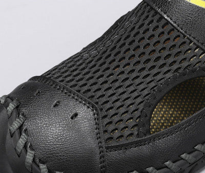 Herren-Sport-Sandalen atmungsaktive Mesh Kamel Farbe - Mirox