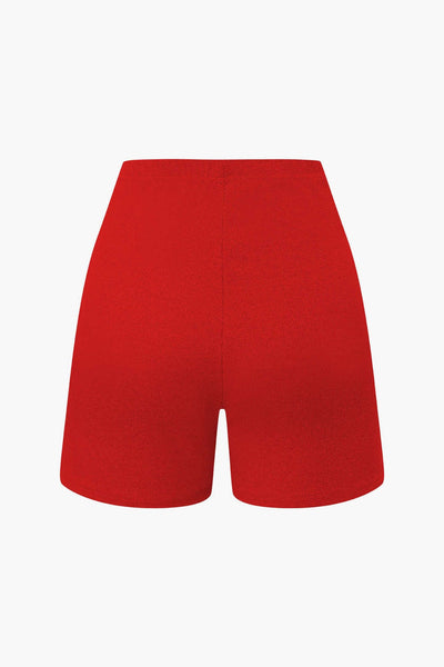 Athena | Elegantes Zweiteiler-Set mit Bustier-Top & Shorts