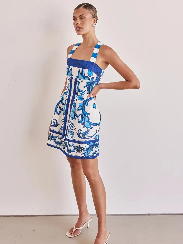 Samira - Bedrucktes Sommerkleid für Frauen