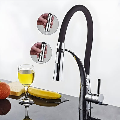 LuxSpout - Moderner 360°-Edelstahl-Auslaufhahn