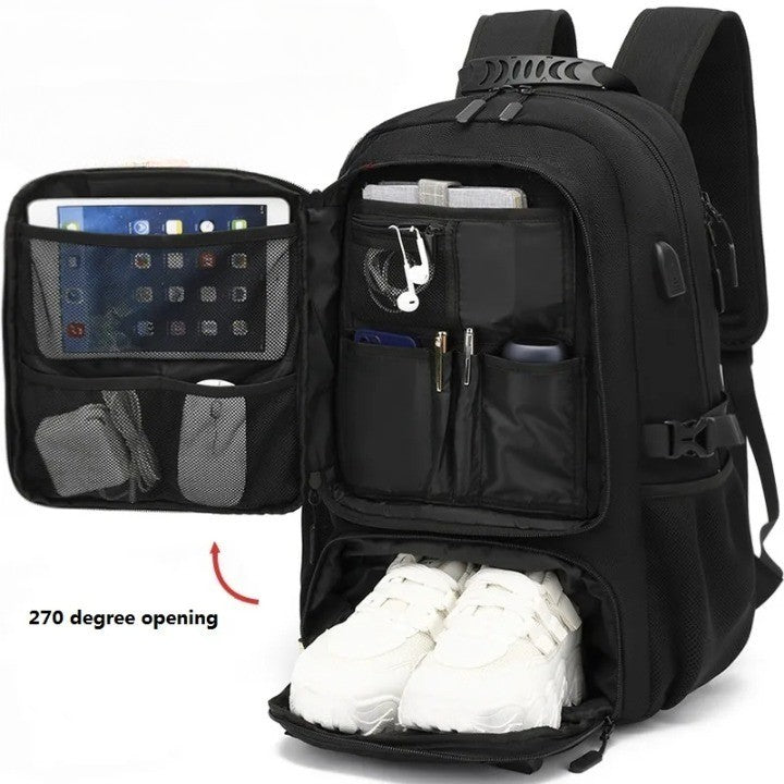 S3 Tech Pro 50-80L Ultimativer USB-Rucksack
