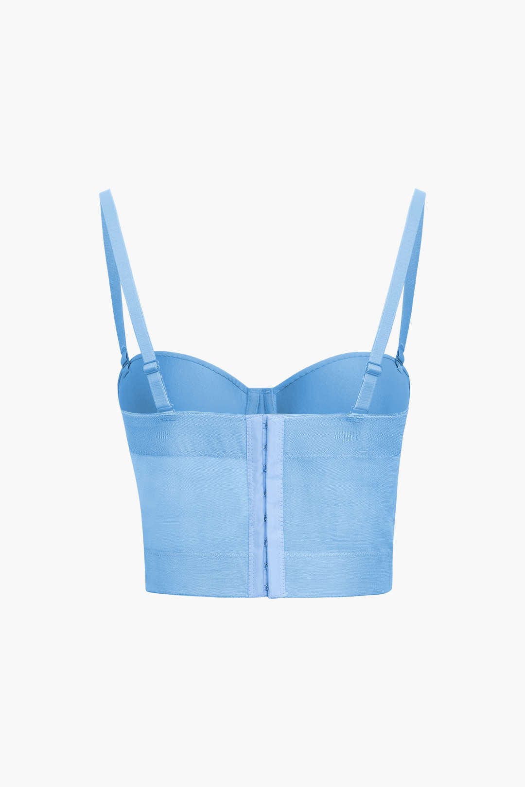 Ida | Figurbetontes Bustier-Top mit Bügel-Cups und transparenter Mesh-Struktur