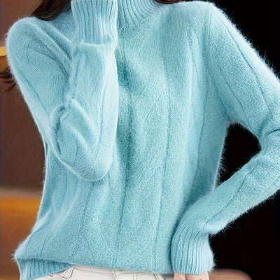 Karmen - Gemütlicher Retro-Strickpullover
