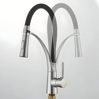 LuxSpout - Moderner 360°-Edelstahl-Auslaufhahn