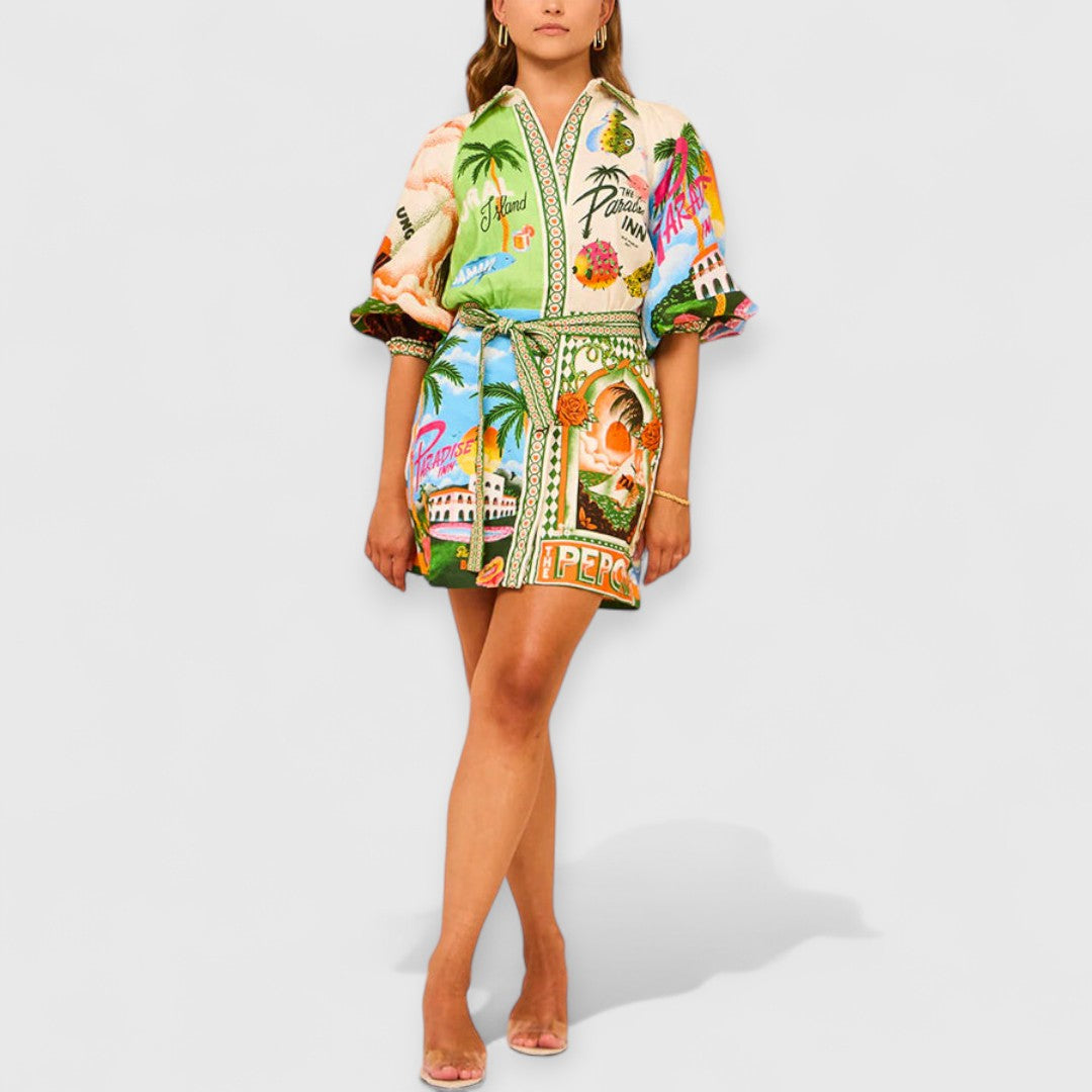 Selene| Sommer-Minikleid