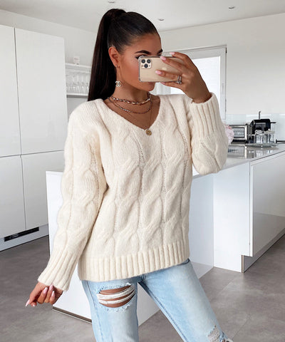 Beiges Oberteil mit zeitloser natürlicher Eleganz für Frauen