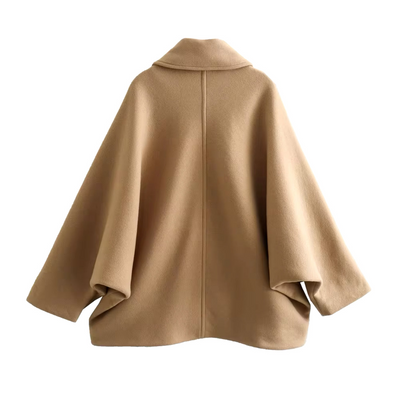 Bibi | Übergroßer Wollmantel für Damen