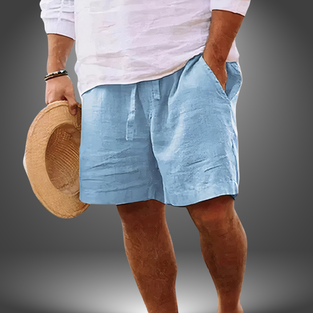 Waldemar™ | Handgefertigte Leinenshorts