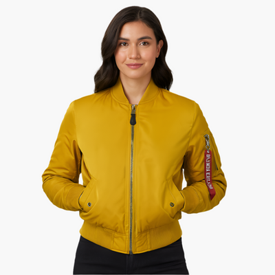 Damenjacke mit geripptem Kragen und Ärmeltasche