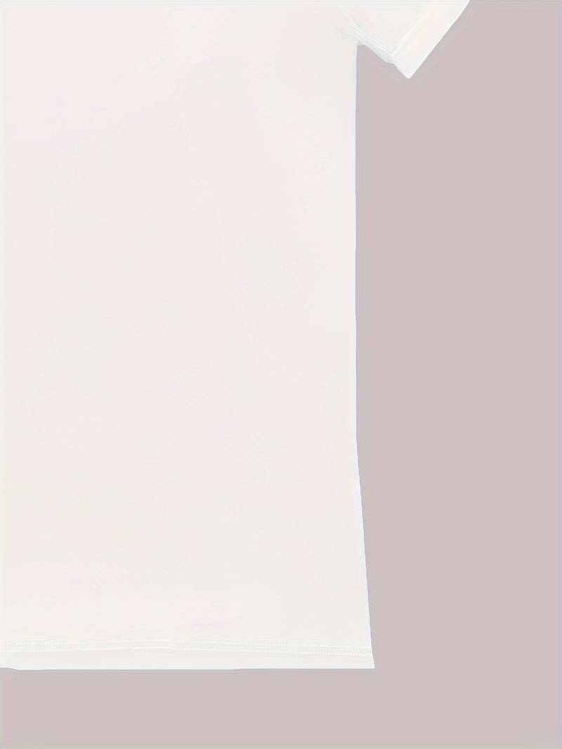 Herz-Print Kurzarm-T-Shirt für Damen