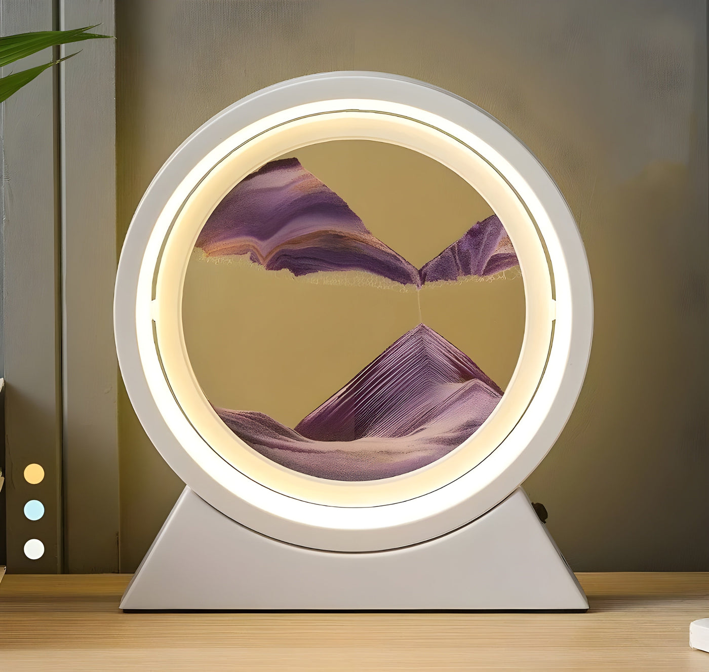 SandFlow Lampe – 3D Sandscape LED Tischlampe