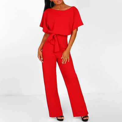 Jumpsuit mit Gürtel für Damen