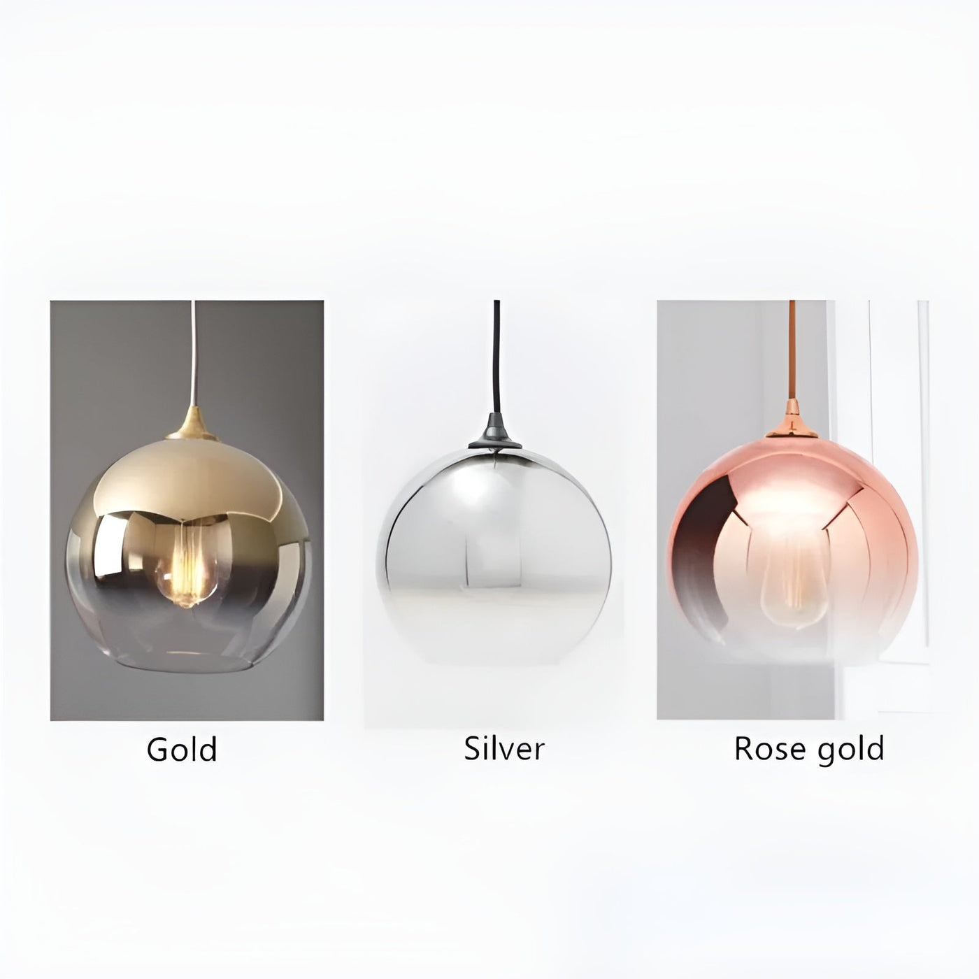 AuraDome Light - Moderne kugelförmige Pendelleuchte