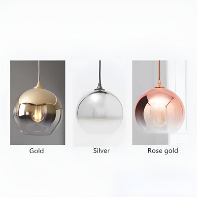 AuraDome Light - Moderne kugelförmige Pendelleuchte