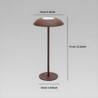 AmberHalo Lampe - Retro USB-Ladende LED Touch Schreibtischlampe