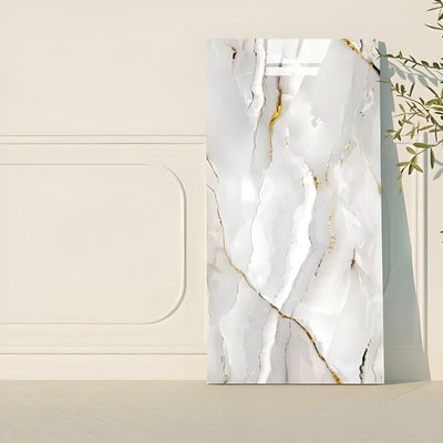 VinylVue Wallpaper - Wasserdichte selbstklebende 3D-Marmor-Tapete