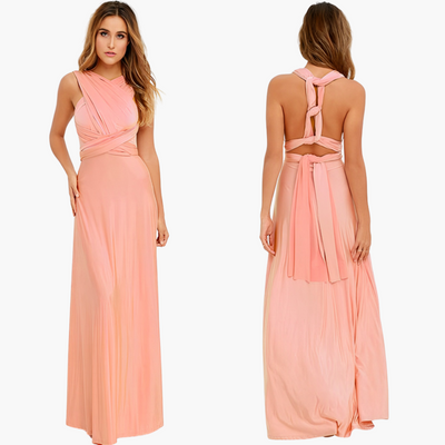 Abendkleid mit V-Ausschnitt - Damen Stil für Gala-Nächte