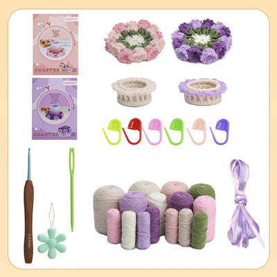 2+2 Gratis | GarnBlüte™ Stressfreier Häkelspaß