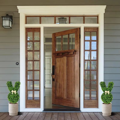 BunnyBloom Decor – Grüner Osterhasen-Topiary-Baum