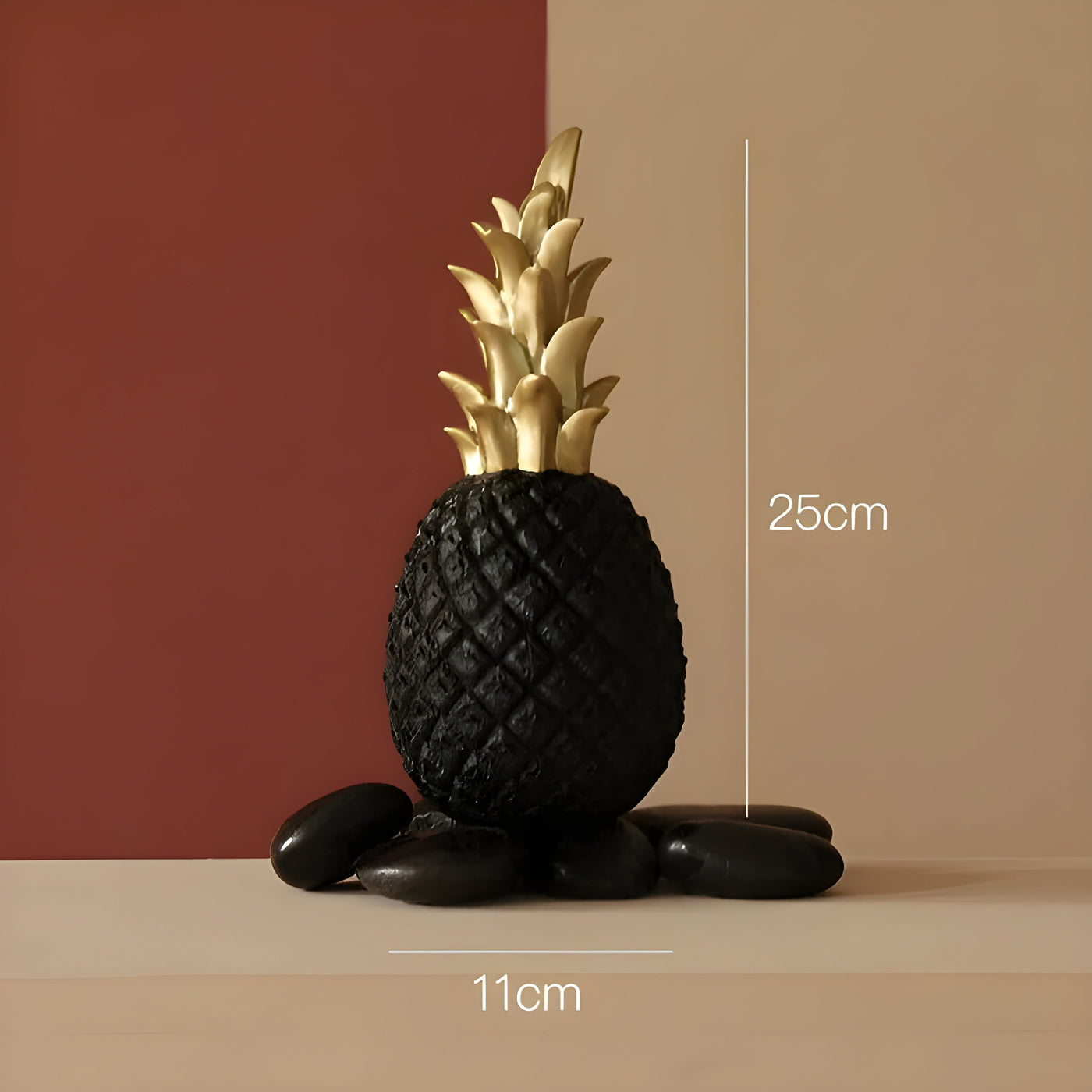 PineGlow Decor - Dekorative Ananas-Ananas-Wohnzimmer-Dekor