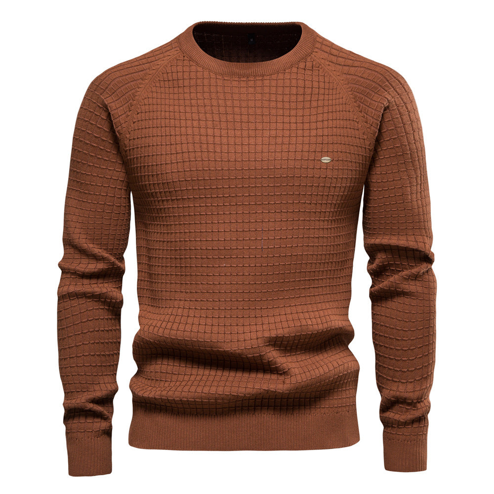 Klassische Karierter Pullover