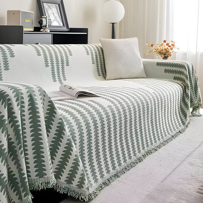 HomeHaven Cover - Doppelseitige Chenille-Stoff-Sofahusse