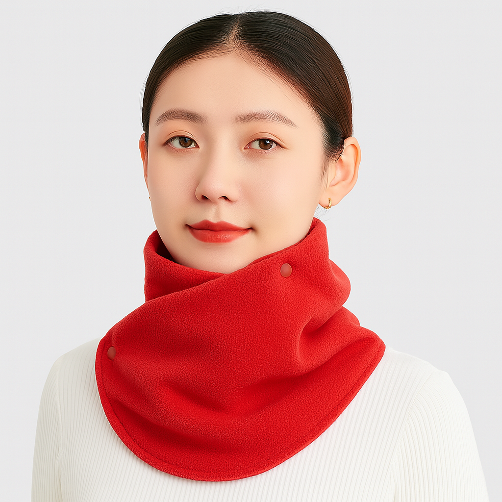 Alvera | Samt-Halstuch für warme Wintertage