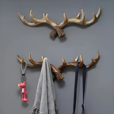 AntlerCharm Hook - Retro Geweih Wandhaken für Mäntel