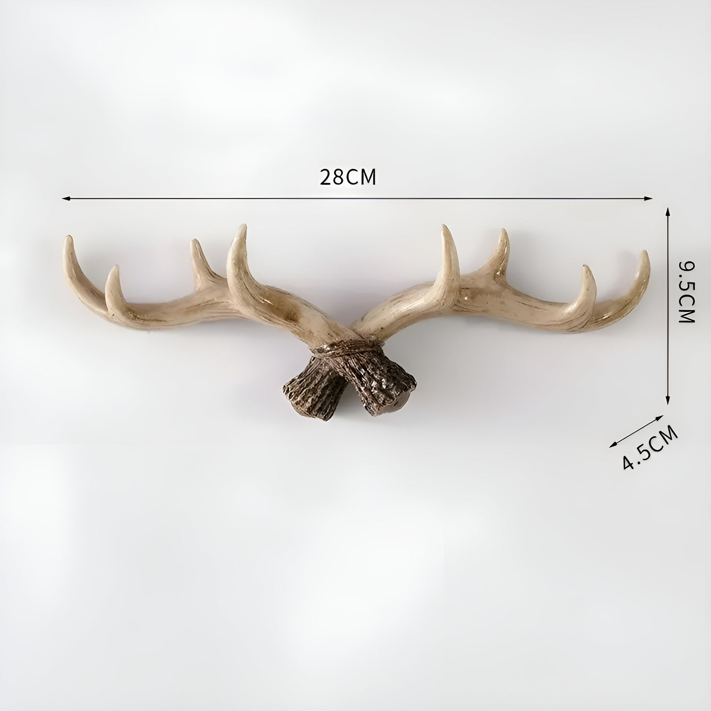 AntlerCharm Hook - Retro Geweih Wandhaken für Mäntel