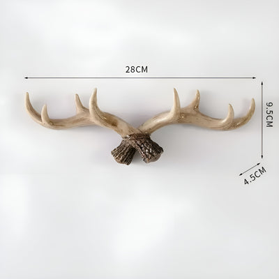AntlerCharm Hook - Retro Geweih Wandhaken für Mäntel