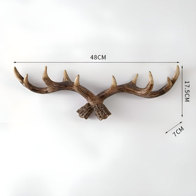 AntlerCharm Hook - Retro Geweih Wandhaken für Mäntel