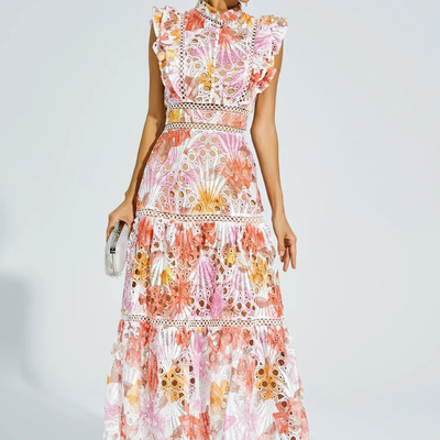 Annelie – Boho-Spitzenkleid mit romantischen Details für Sommermomente