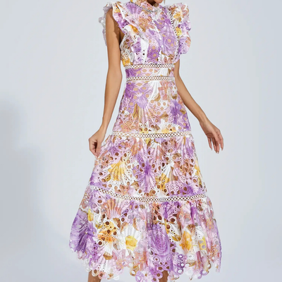 Annelie – Boho-Spitzenkleid mit romantischen Details für Sommermomente