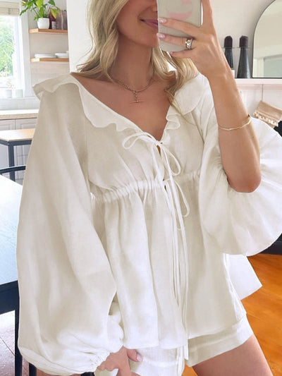 Melody - Zweiteiliges Boho Shorts Set