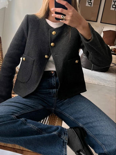 Brand & Belle | Margaux Blazer Alte Geldästhetik