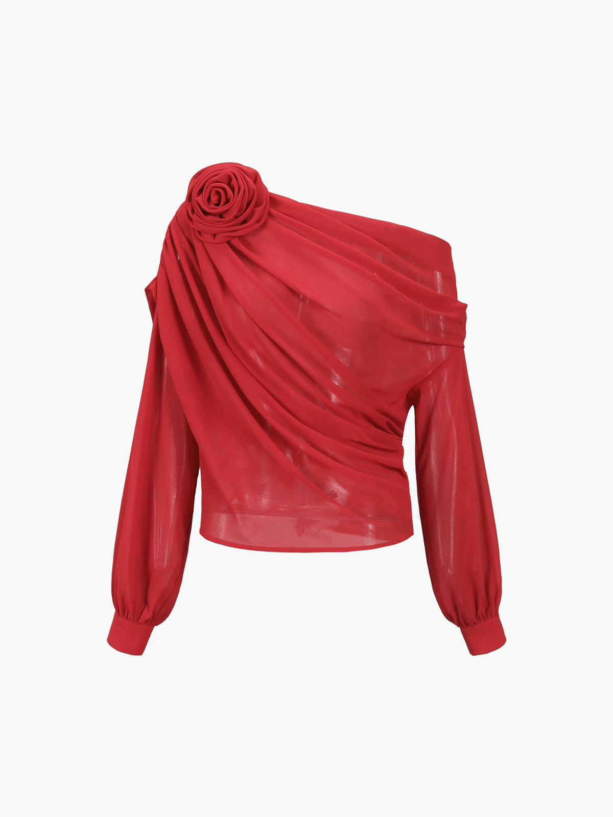 Amalina | Asymmetrische Bluse mit einer Schulter