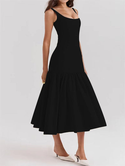 Evelyn | Elegantes Rüschen-Maxikleid für stilvolle Anlässe