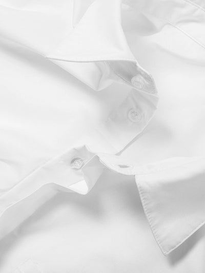 Everly - Asymmetrisches Baumwoll-Crop-Shirt