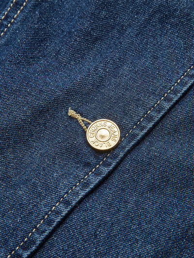 Saula - Denim Schößchenweste mit Shorts Set