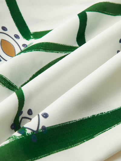 Julia - Set mit bedruckten Kordelzugshosen