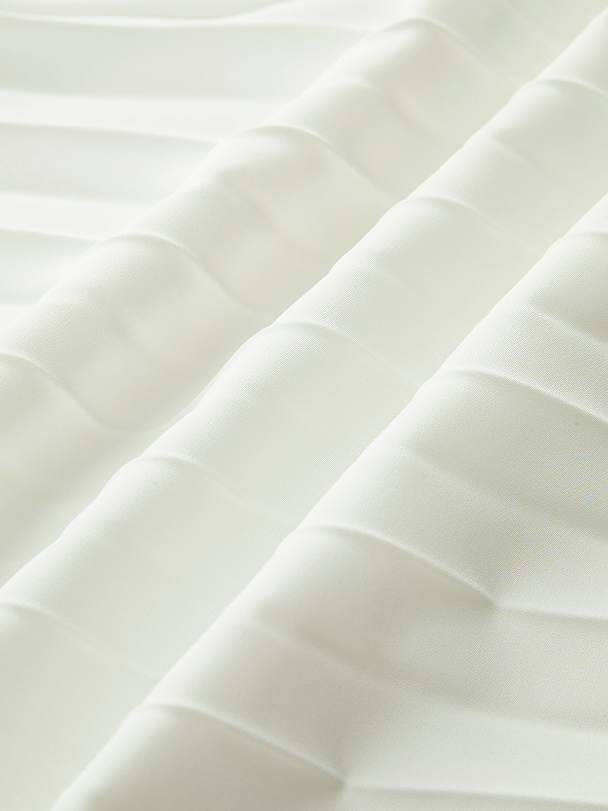 Charlotte - Solides plissiertes trägerloses geteiltes Kleid