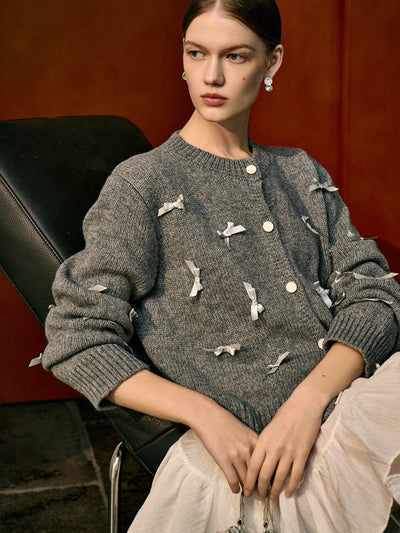 Bestickte Weste mit Perlenknöpfen einzigartig & elegant für Frauen